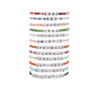 BNIP 12 pcs friendship bracelet Taylor Swift Eras Tour